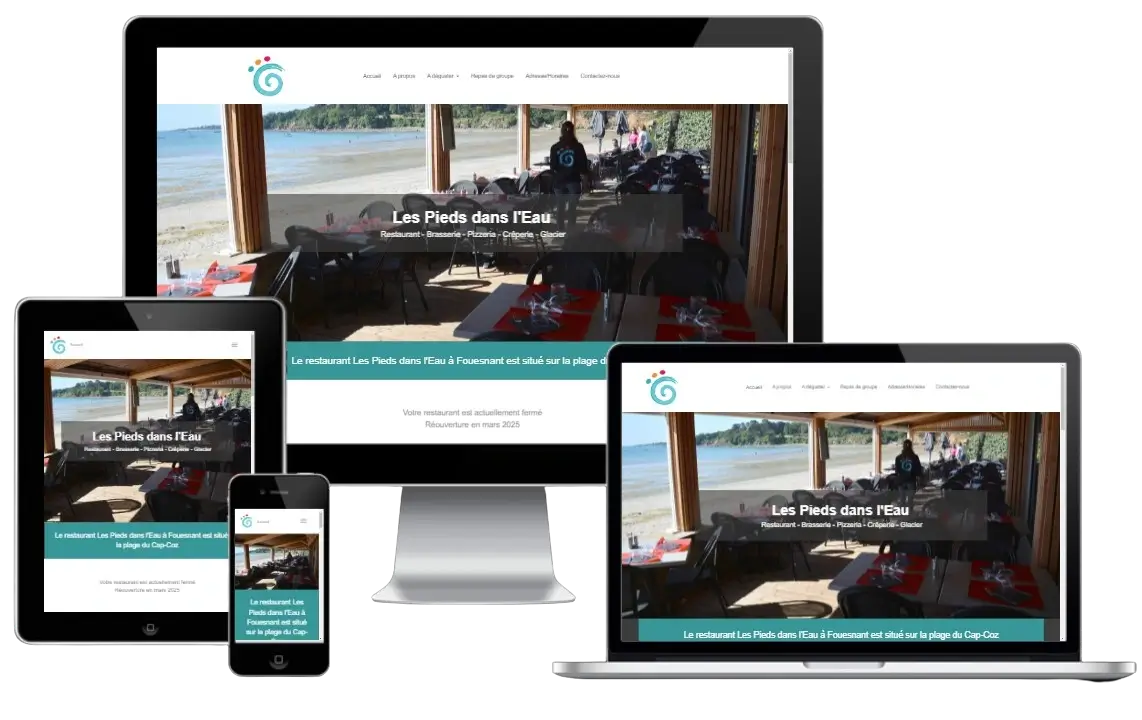 Site Les Pieds dans l'Eau