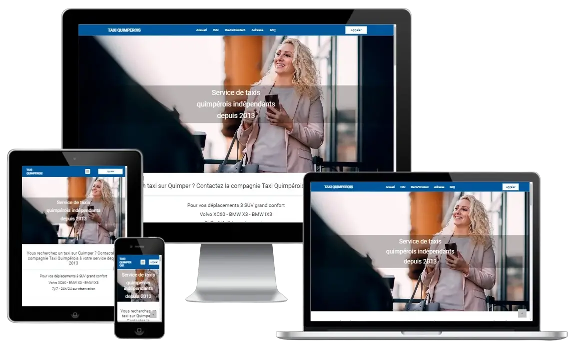 Site Taxi Quimpérois