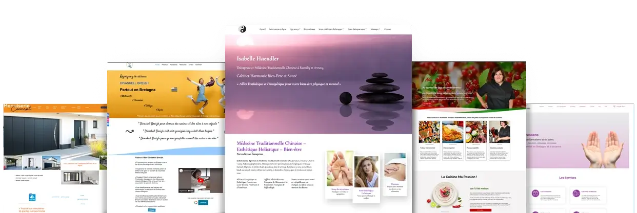 Exemples de sites internet