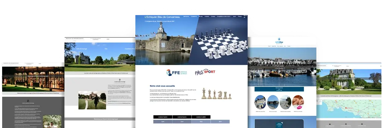 Exemples sites internet