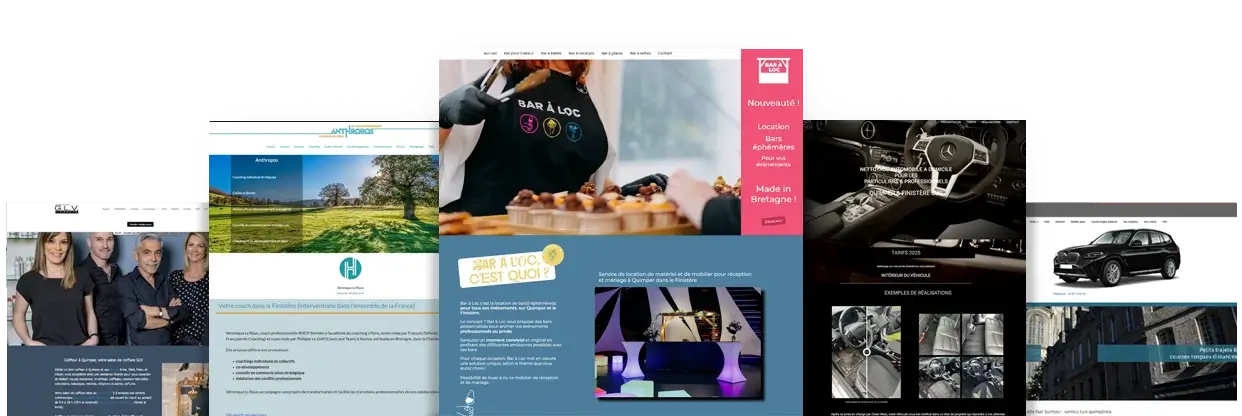 Exemples sites internet