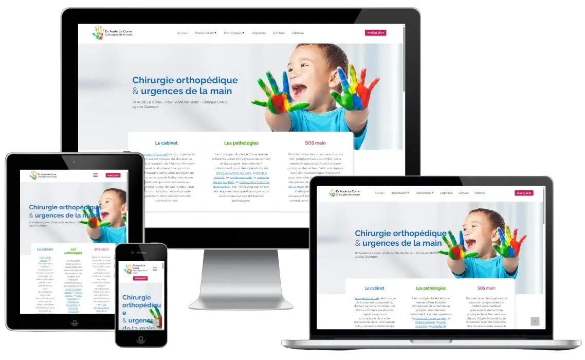 Site Chirurgien Aude Le Corre