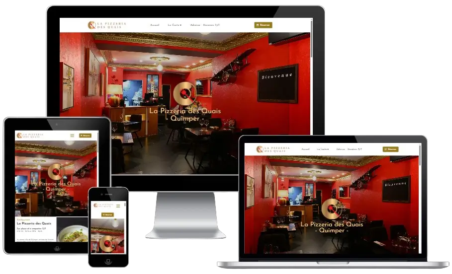 Site La Pizzeria des Quais