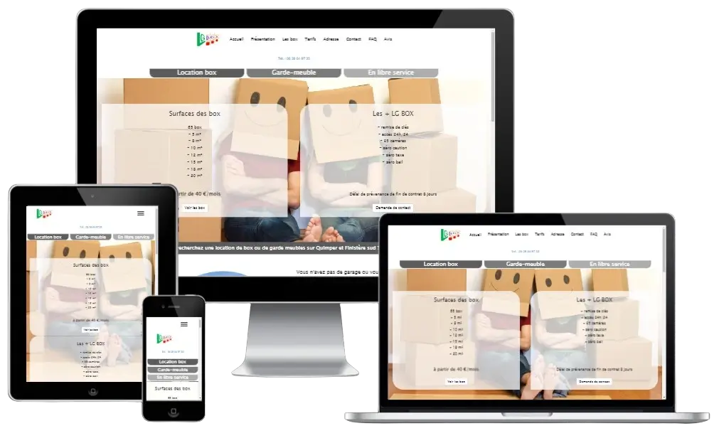 Site LG BOX