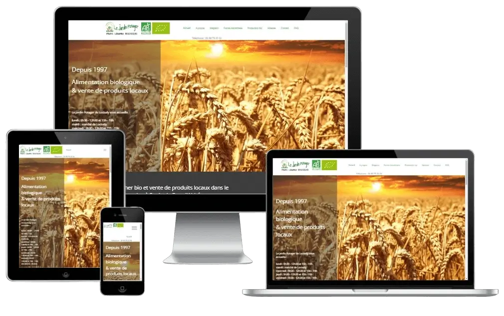 Site Le Jardin Potager